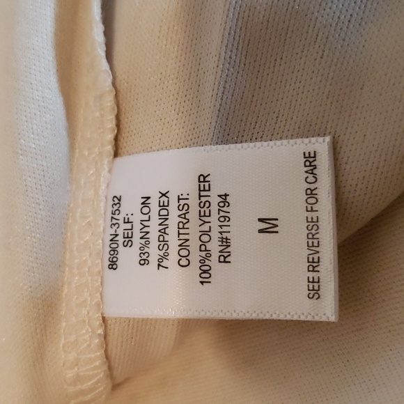 One World Women's Top Sheer Capelet Attached Tank Sparkle - Picture 10 of 13